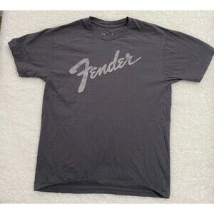 Fender Faded 100% Cotton Fender Branded Spell Out T-Shirt Size M